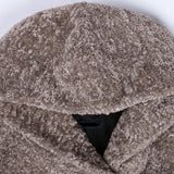 Nil Soft Curly Faux Fur Hooded Jacket