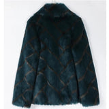 Skye Shaggy Faux Fur Short Coat