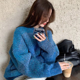 Ichika Tie-Dye Gradient Chenille Sweaters - 6 Colors watereverysunday