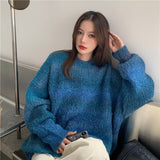 Ichika Tie-Dye Gradient Chenille Sweaters - 6 Colors watereverysunday