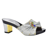 Imelda Bejeweled Sequin Sandals - 6 Colors watereverysunday