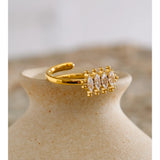 Irely Marquise Crystal Open Ring