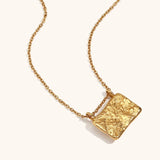 Iris Crystal Eye Pendant Necklace