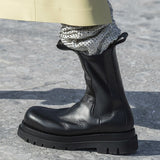 Jazz Military Style Chelsea Boots watereverysunday
