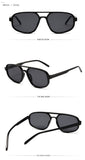 Jordana Retro Acetate Aviator Sunglasses - 6 Colors watereverysunday