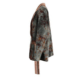 Josie Kimono Floral Velvet Blazer