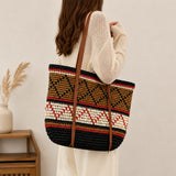 Kaia Tribal Crochet Tote Bag