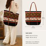 Kaia Tribal Crochet Tote Bag