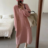 Kaisy Hooded Knit Dress - 5 Colors watereverysunday