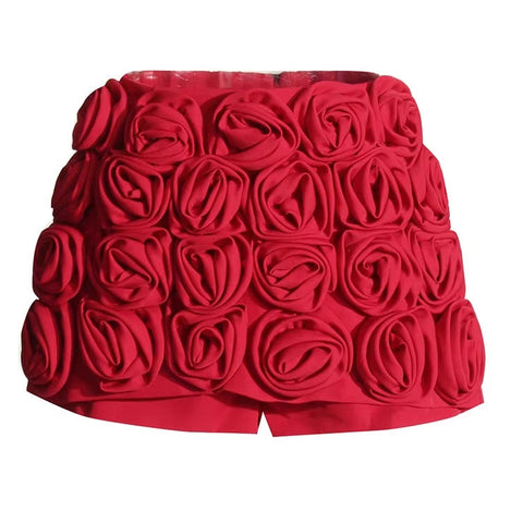 Karina Rosette Applique Shorts