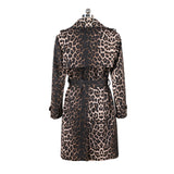 Karuna Leopard Trench Coats