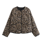 Keith Leopard Light Quilted Jackets