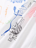 Keyan Scribble Drawing Prints T-Shirts watereverysunday
