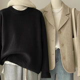 Kiera Casual Basic Woolen Sweater