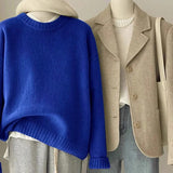 Kiera Casual Basic Woolen Sweater