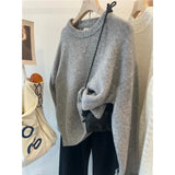 Kiera Casual Basic Woolen Sweater