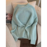 Kiera Casual Basic Woolen Sweater