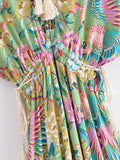 Lamona Bohemian Floral Prints Maxi Dress -  4 Colors watereverysunday