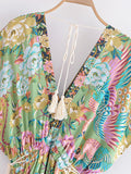 Lamona Bohemian Floral Prints Maxi Dress -  4 Colors watereverysunday