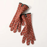 Lima Patterned Knit Gloves