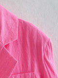 Linsey Oversized Pink Blazer - 2 Colors watereverysunday