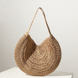 Lisna Seashell Straw Hobo Bags - 2 Colors watereverysunday
