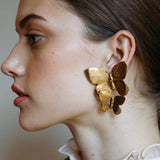 Lissa Butterflies Earrings - Gold or Silver watereverysunday