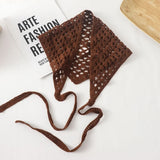 Lauren Bohemian Crochet Head Scarf