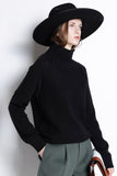 Lori Funnel Turtleneck Wool Sweater - 4 Colors watereverysunday