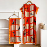 Lorna Scarf Dress & Shawl Set