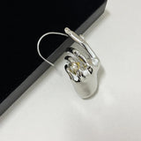 Lyke Sculptural Hand Ear Cuff