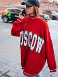 MOSCOW Oversized Knit Sweater watereverysunday