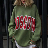 MOSCOW Oversized Knit Sweater watereverysunday