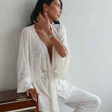 Madalena Gauze Lounge Pajama Set