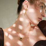 Madelyn Starry Earrings and Necklace watereverysunday