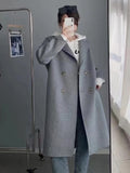 Maithe Double-Faced Wool Cocoon Coat
