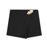 Manon Asymmetrical Wrap Mini Skirt