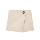 Manon Asymmetrical Wrap Mini Skirt