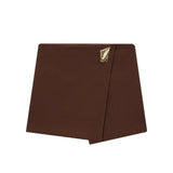 Manon Asymmetrical Wrap Mini Skirt