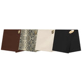 Manon Asymmetrical Wrap Mini Skirt