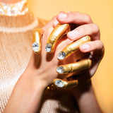Manuel Sculptural Hand Armor Ring