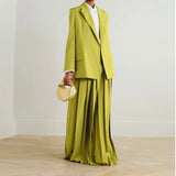 Mara Floral Embroidered Cuff Tie-Waist Blazer