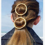Margaret Circle Hair Clip - 5 Styles watereverysunday