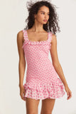 Margie Shirring Smocked Floral Dress - 2 Colors watereverysunday