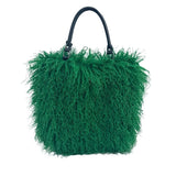 Margo Mongolian Faux Fur Tote Bag