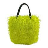 Margo Mongolian Faux Fur Tote Bag