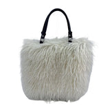 Margo Mongolian Faux Fur Tote Bag