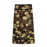 Margot Vintage Floral Wrap Pencil Midi Skirt