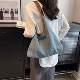Maria Denim Shoulder Hobo Bags - 2 Colors watereverysunday