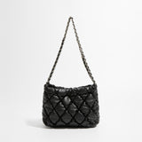 Marlyn Lattice Quilted Puffer Shoulder Bags - 5 Colors watereverysunday